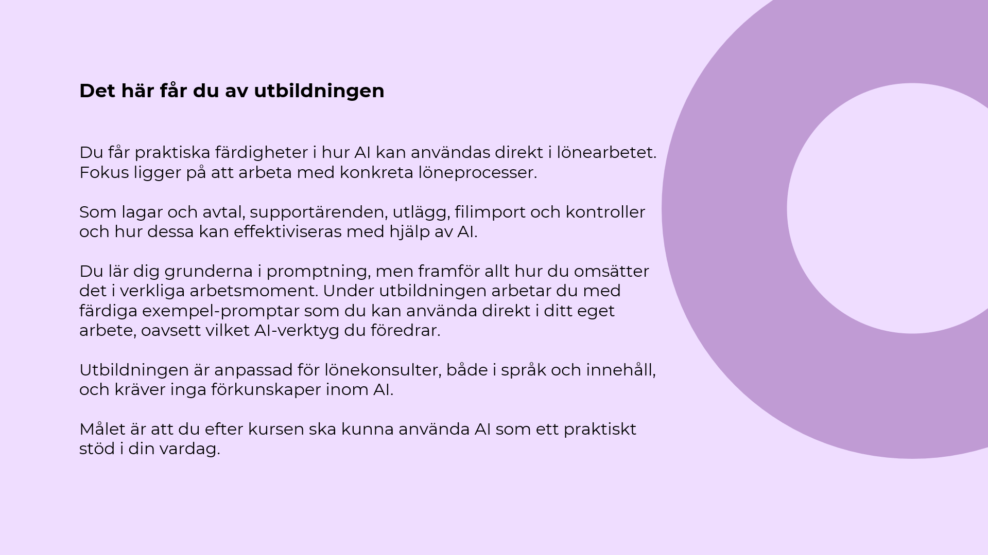 AI-promptning för lönekonsulten (utbildning) (3 timmar) (25 augusti 8:30 - 11:30)